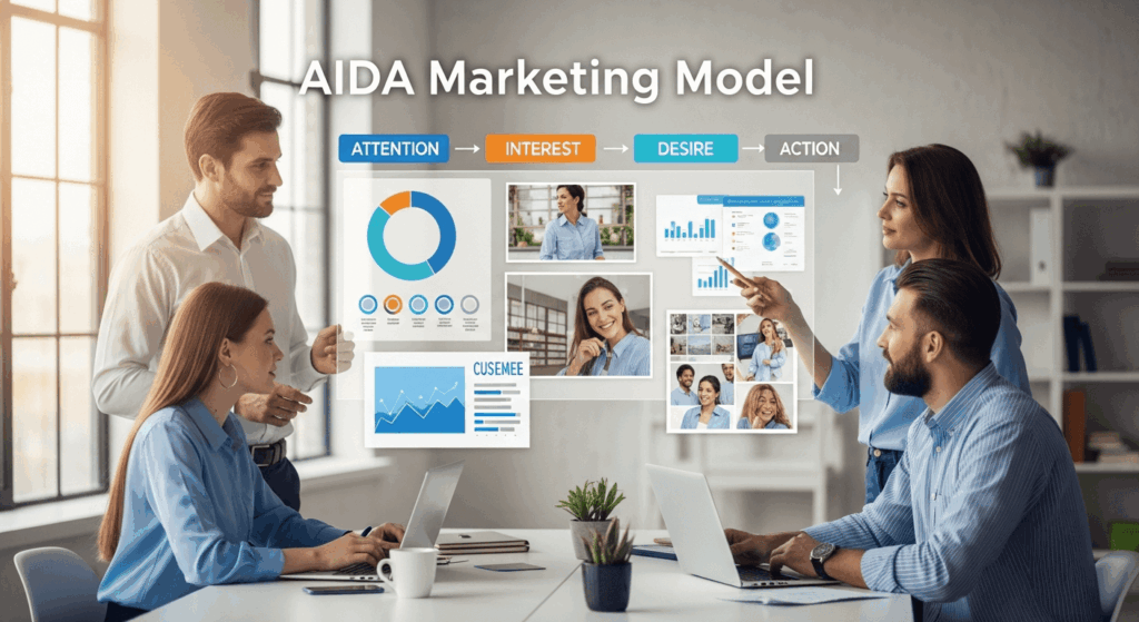 AIDA Model: Marketing Framework with Real Examples