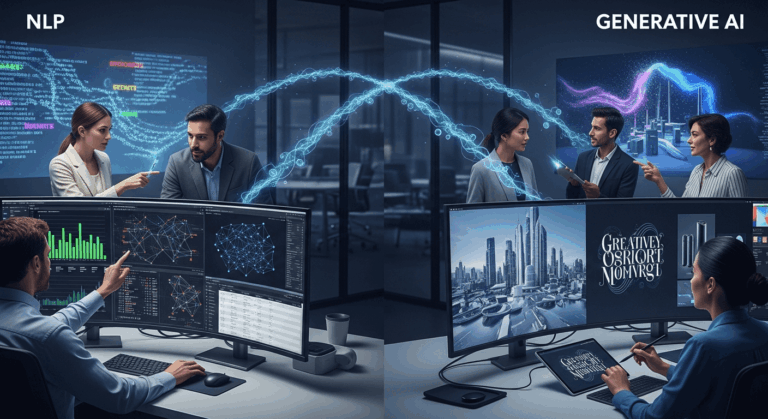 NLP vs Generative AI: Key Differences and Business Applications