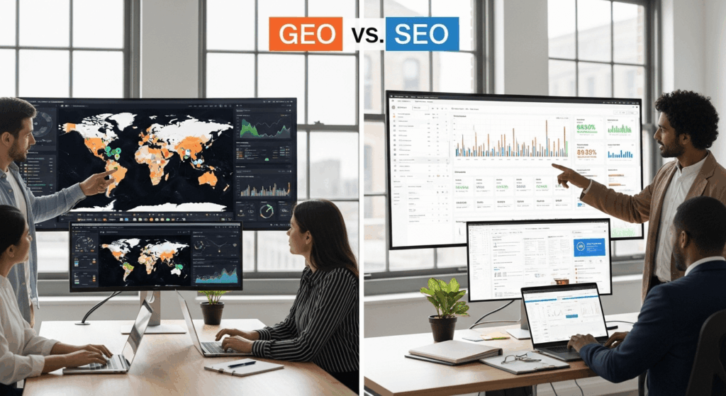 GEO vs SEO: AI Content Optimization Strategies and Skills